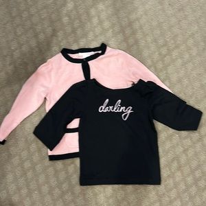 Girls NWT Darling Valentine’s Day top, 18-24 months. 2t sweater for free